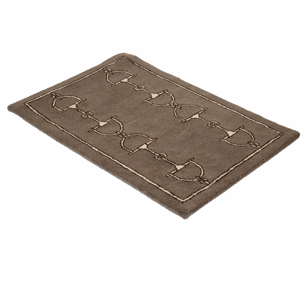 TAUPE RUG 100% wool