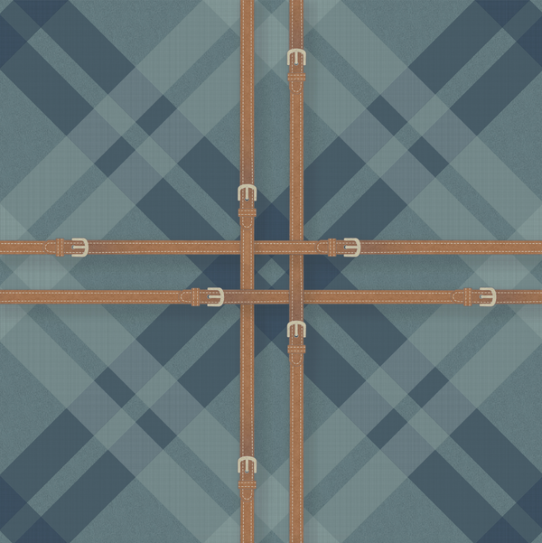 17-09-034-69 Wallpaper Tartan North Atlantic.
