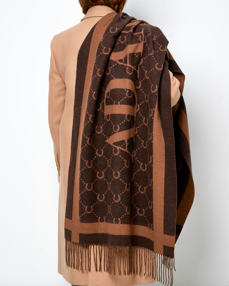 SCARF WIDE FIT 100% CASHMERE