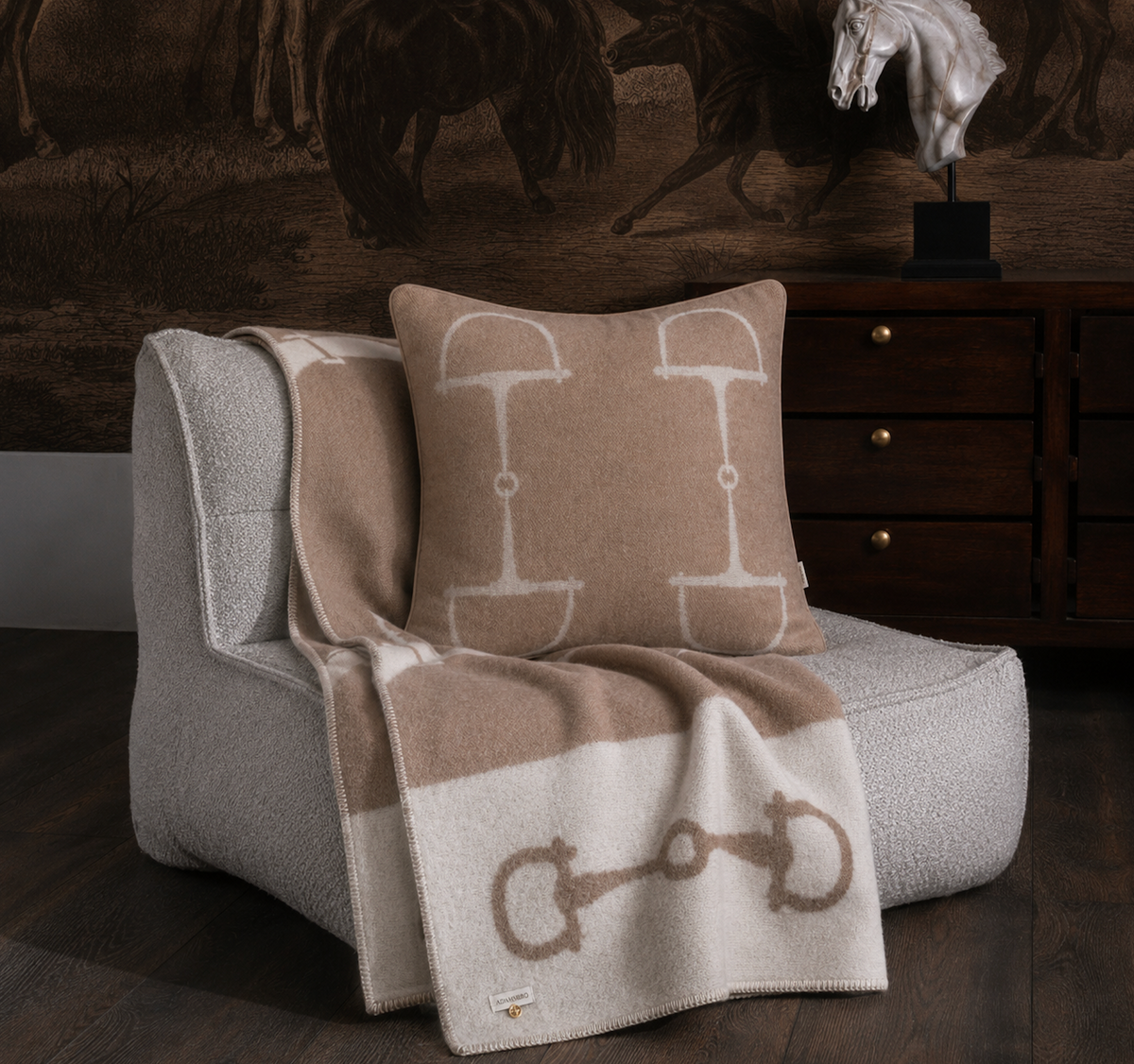 Luxury Classic Cushion  New Zealand Lambswool