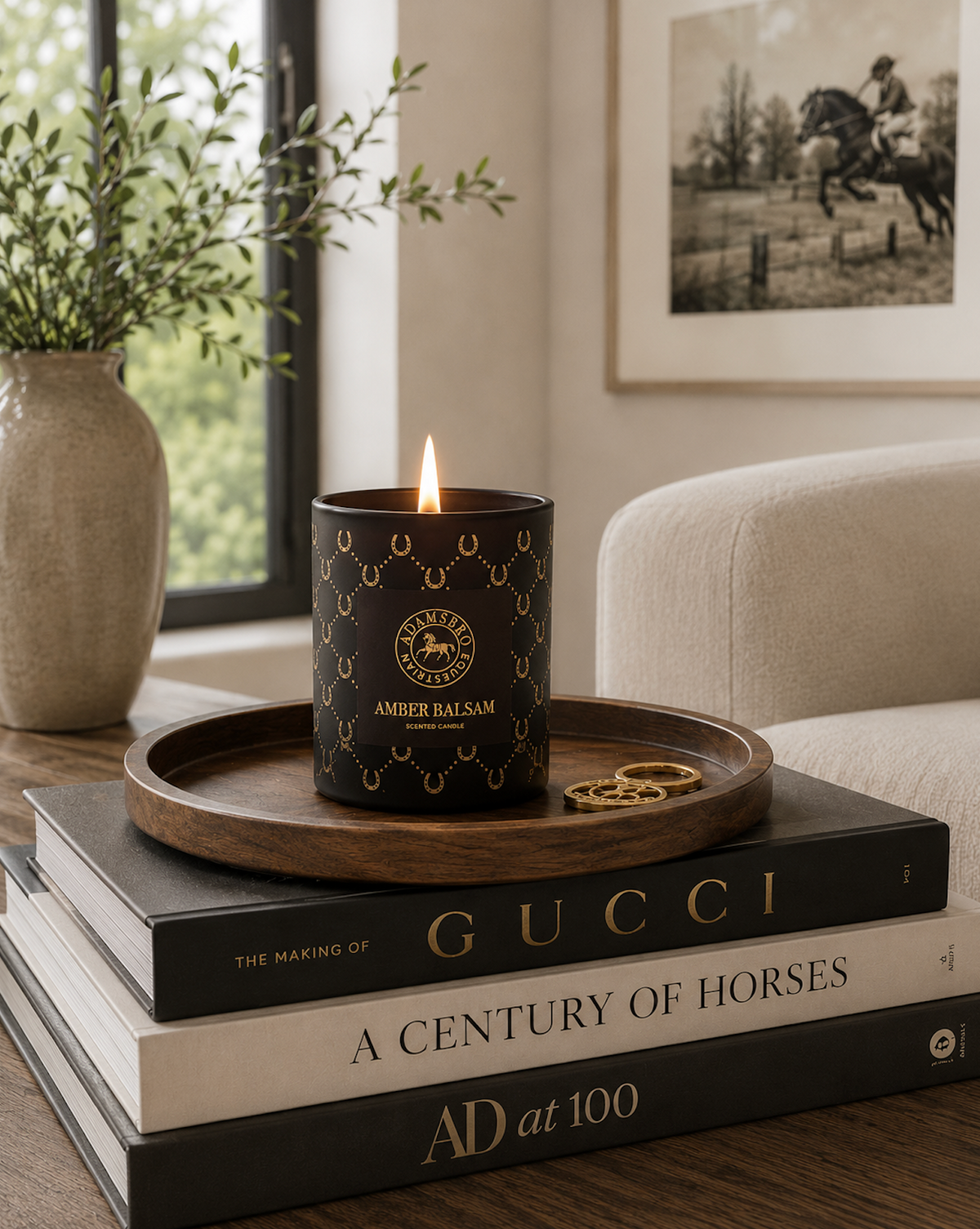 Scented Candle AMBER BALSAM