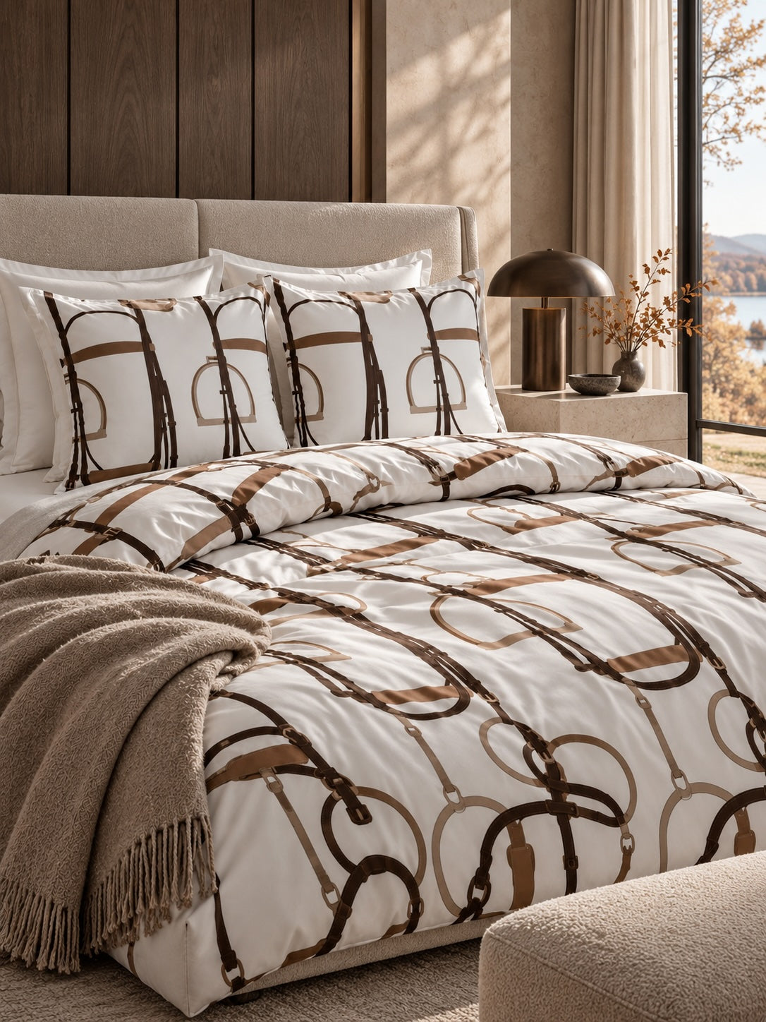 Exclusive Cotton Sateen Duvet Cover  140 x 200
