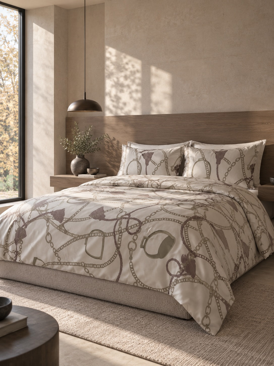 Chain Duvet Cover Single 140 x 200