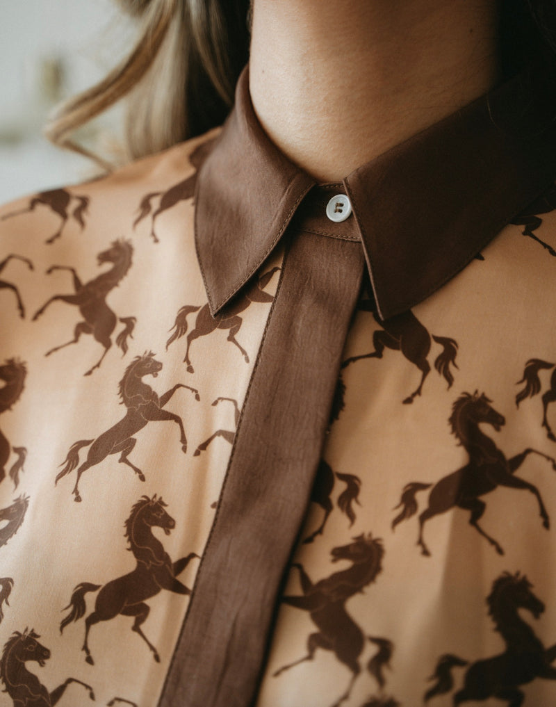 SATIN Shirt Gallop