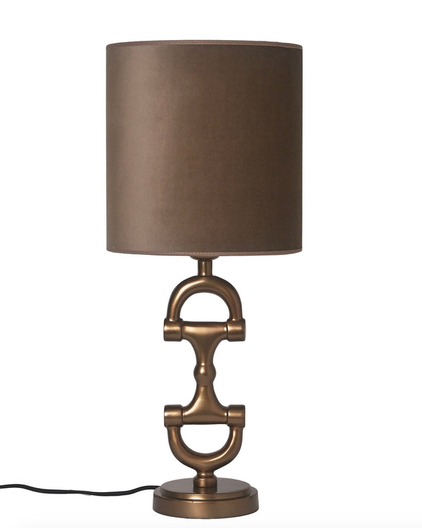BIT Lamp stand Brass including Mud Shade.