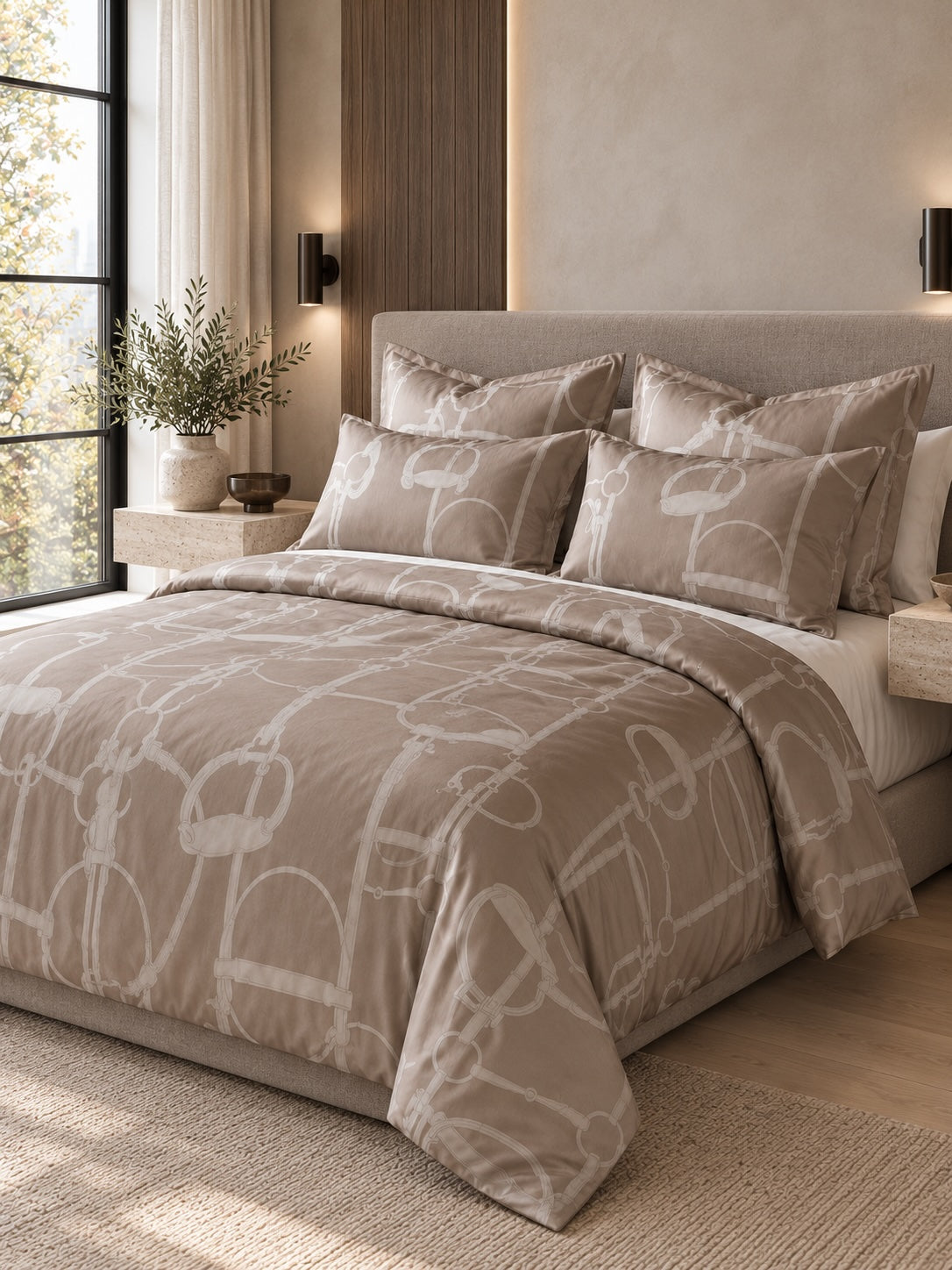 Simple Bridle Duvet Cover Single 140 x 200