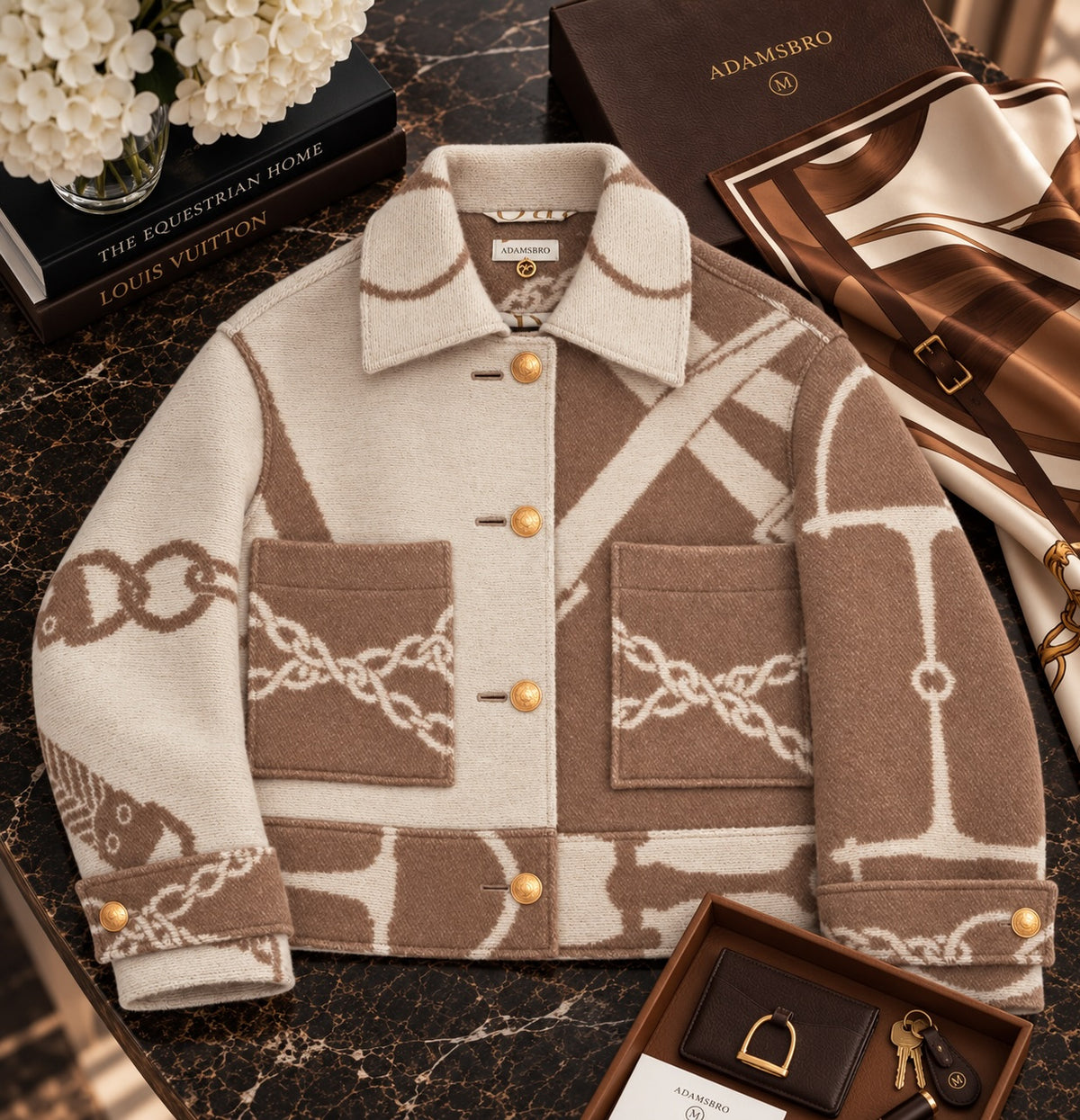 Classic handmade Blanket jacket