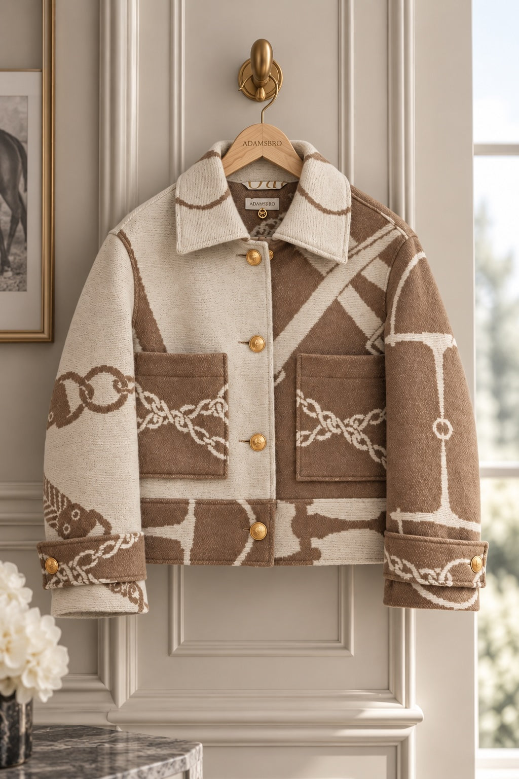 Classic handmade Blanket jacket