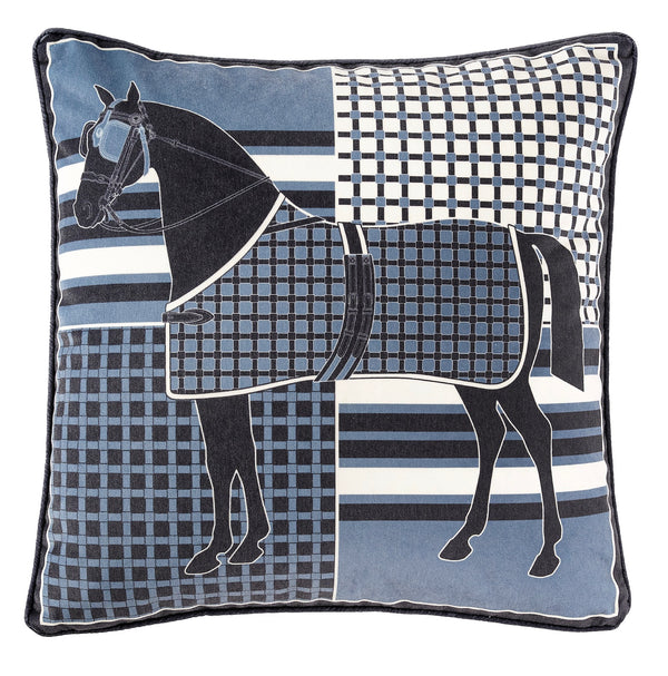 BLANKET HORSE NEW LUXURY LINE BLUE