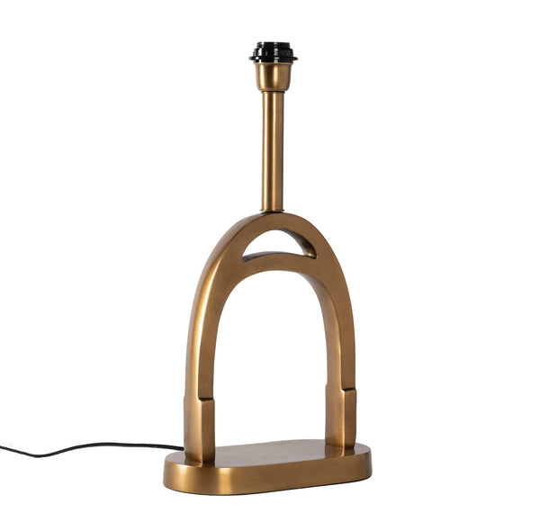 LAMPSTAND STIRRUP BRASS GOLD