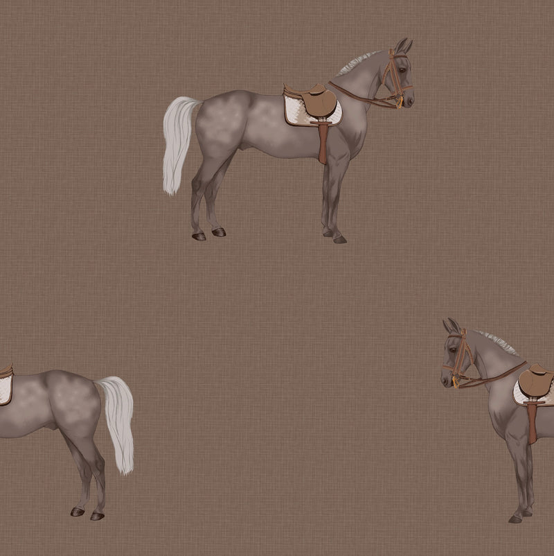 17-09-007-40 Wallpaper Petit Horse MUD