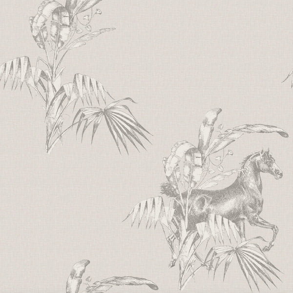 17-09-020-00/P wallpaper sample New Horse Off-white