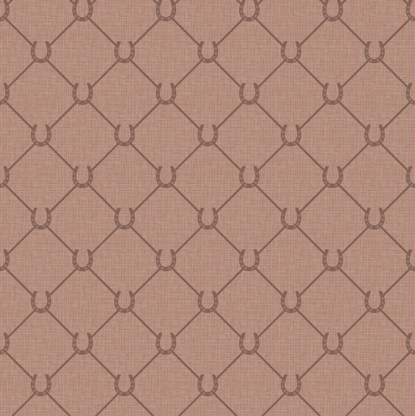 17-09-022-05/P wallpaper sample New Horseshoe Red Mocca