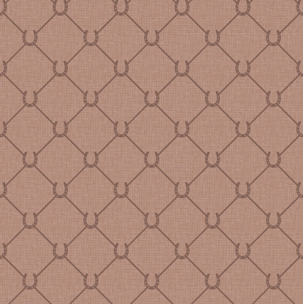 17-09-022-05/P wallpaper sample New Horseshoe Red Mocca