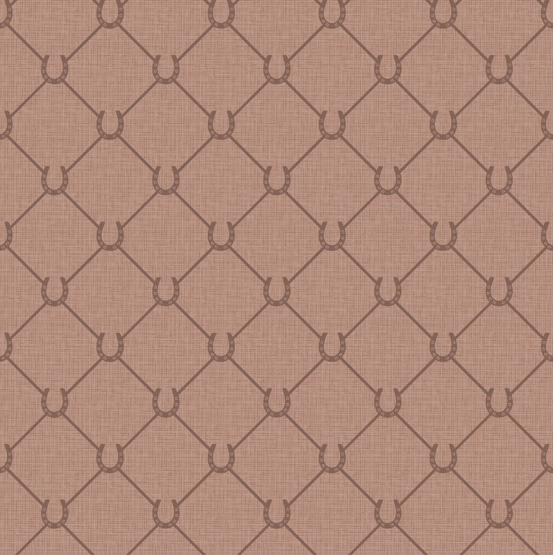 17-09-022-05/P wallpaper sample New Horseshoe Red Mocca