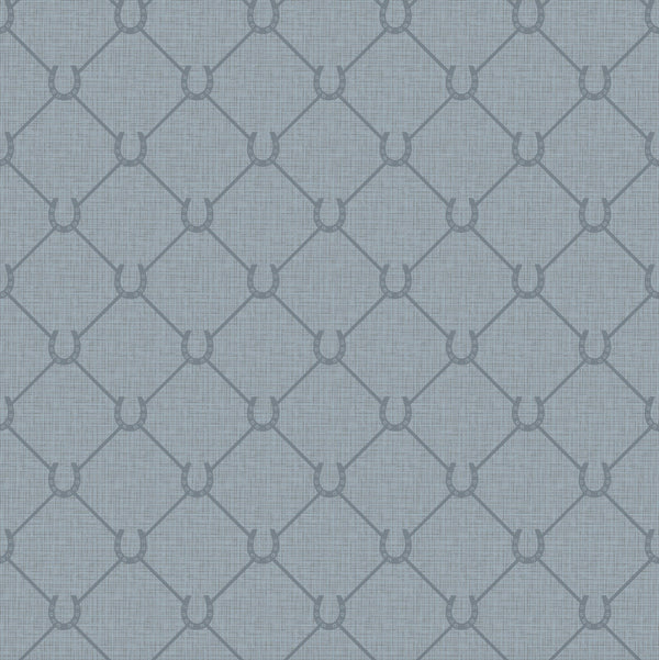 17-09-022-75/P wallpaper sample  New Horseshoe Light Blue