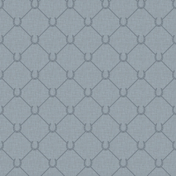 17-09-022-75/P wallpaper sample  New Horseshoe Light Blue