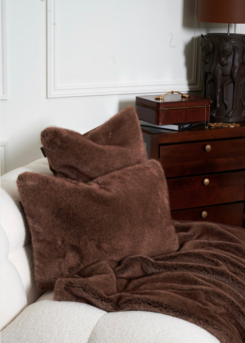 FAUX FUR CUSHION