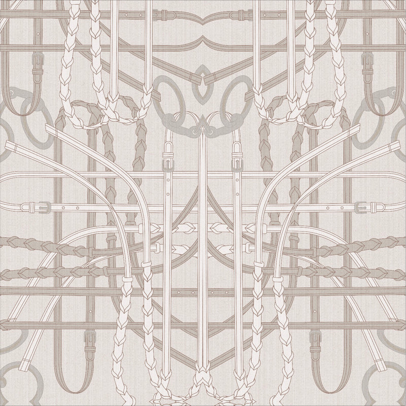 17-09-024-00 Wallpaper Bridle Off-white