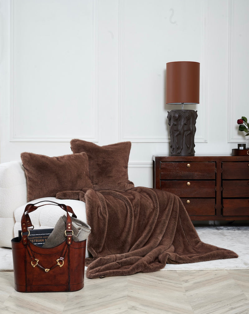FAUX FUR CUSHION
