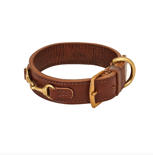 Dog Bracelet Snaffle Bit in Genuine Leather
