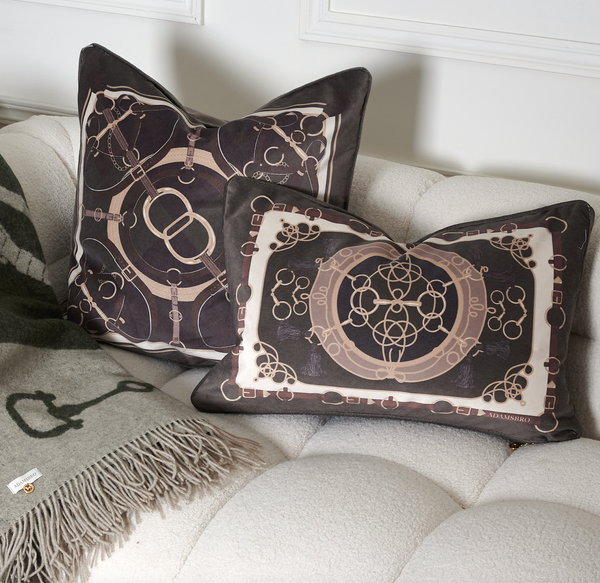 CUSHION EQUILUSSO OLIVE