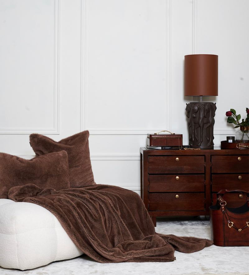 FAUX FUR CUSHION