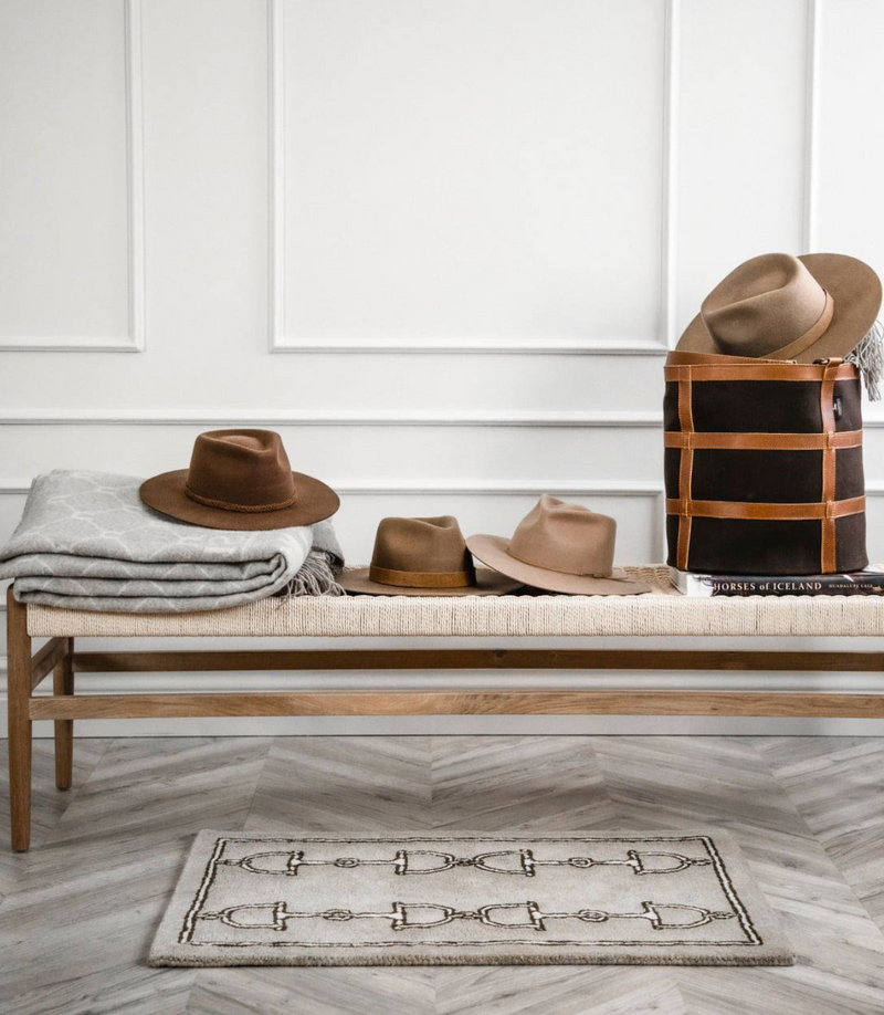 RUG Beige 100% wool