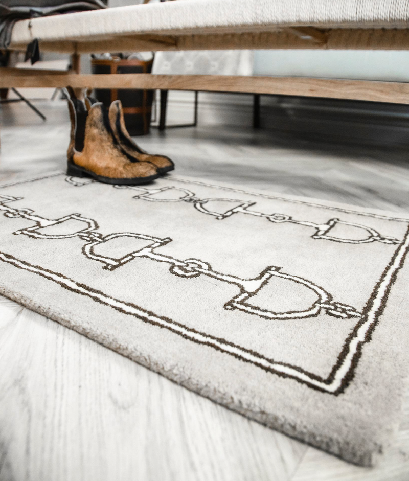 RUG Beige 100% wool