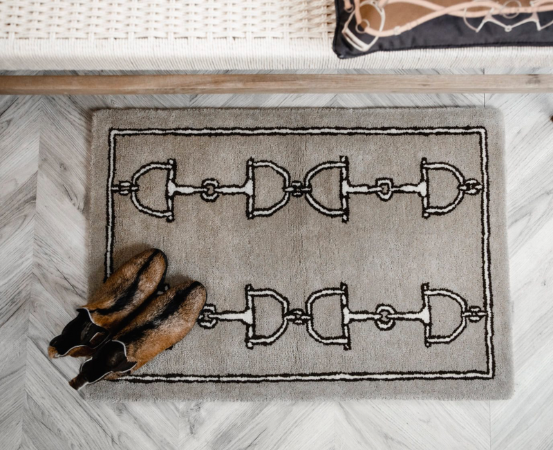 RUG Beige 100% wool
