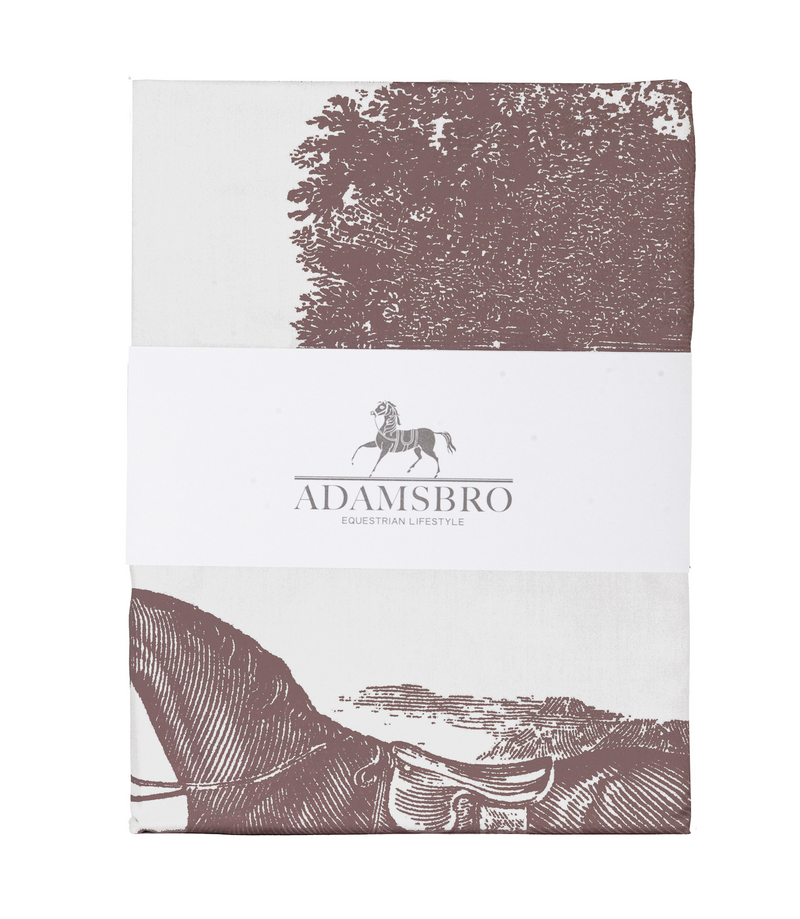 Exclusive duvet cover in the finest in cotton satin 59 IN X 83 IN + 20 X 24 IN
