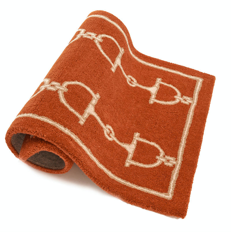 RUG RUST 100% Wool