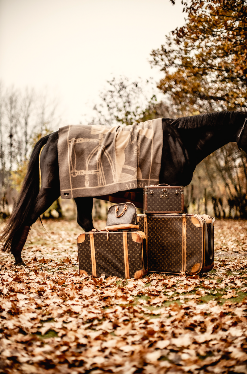 TAILORED HERITAGE BOXY JACKET CARMELLO & MUD.