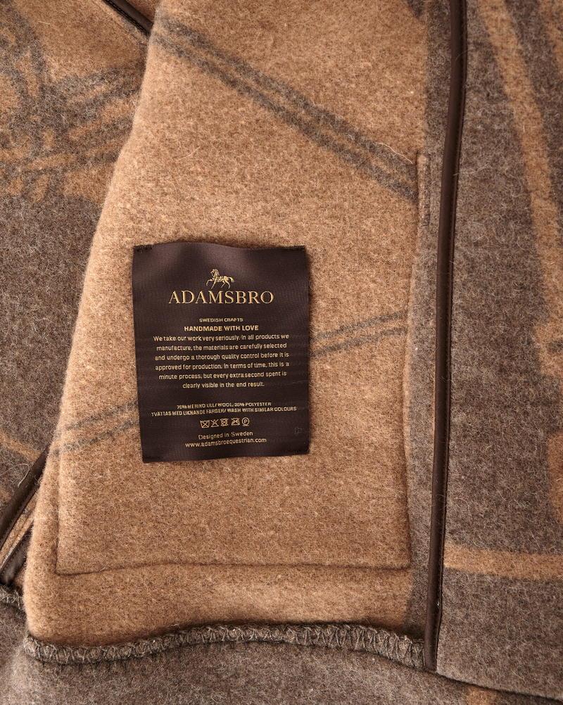 TAILORED HERITAGE BOXY JACKET CARMELLO & MUD.